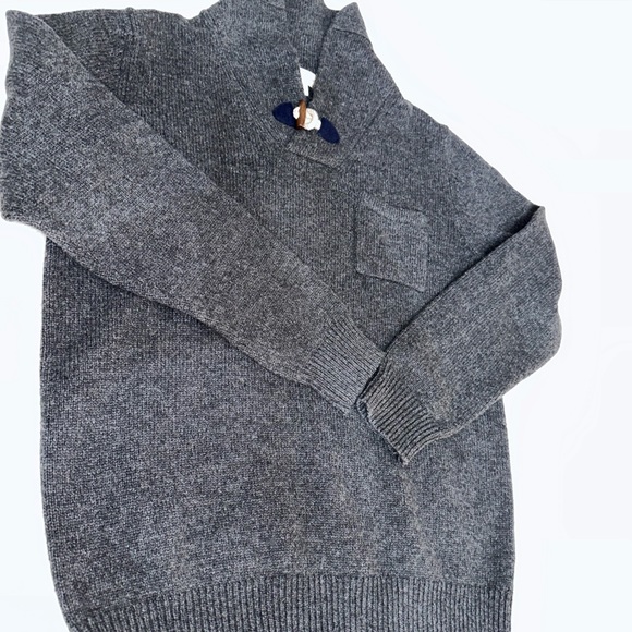 Frederik Anderson Copenhagen Gorgeous Gray Sweater Size L Washed never worn-EUC! - Picture 4 of 13